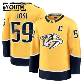Nashville Predators Dresy Fanatics Premium Roman Josi 2024-25 Žlutá Domácí - Dětské